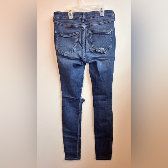 Hollister Blue High Rise Jean Legging (f) - Picture 6 of 6